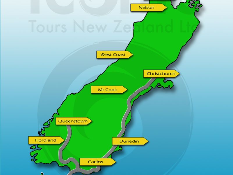 Stewart Island Map